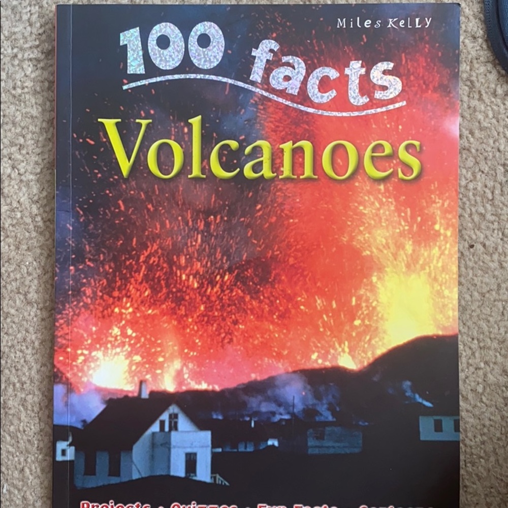 100 facts about volcanoes book